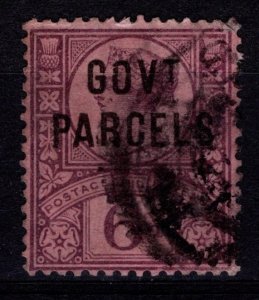 Great Britain 1887-90 Victoria Def. Optd. ‘GOVT. PARCELS’, 6d [Used]