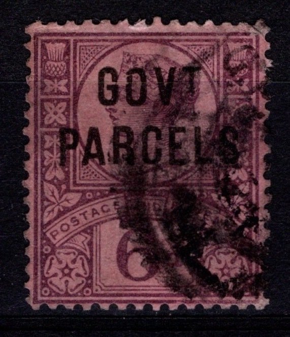 Great Britain 1887-90 Victoria Def. Optd. ‘GOVT. PARCELS’, 6d [Used]