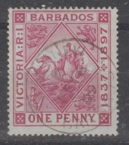 Barbados Scott #83a Stamp - Used Single - MSO