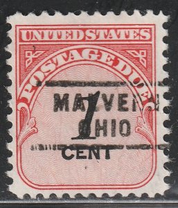 Precancel - Malvern, OH - PSS 743