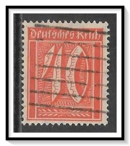 Germany #166 Numeral Used