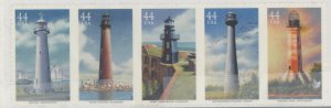 United States #4413a Mint (NH) Multiple (Lighthouses)