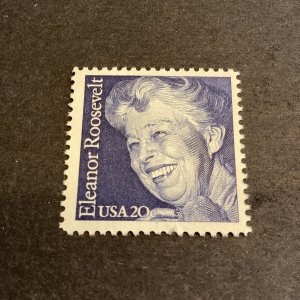 Scott# 2105- Eleanor Roosevelt-First Lady- MNH 20c 1984-US