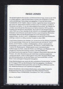 1973 INIGO JONES PRESENTATION PACK WITH GERMAN INSERT CARD 