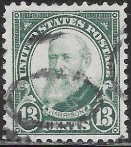 US 622 Used - Benjamin Harrison