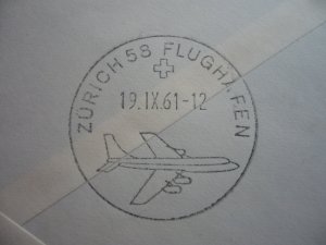 Europa 1961 - Luxembourg - Registered Air Mail Cover to Zurich