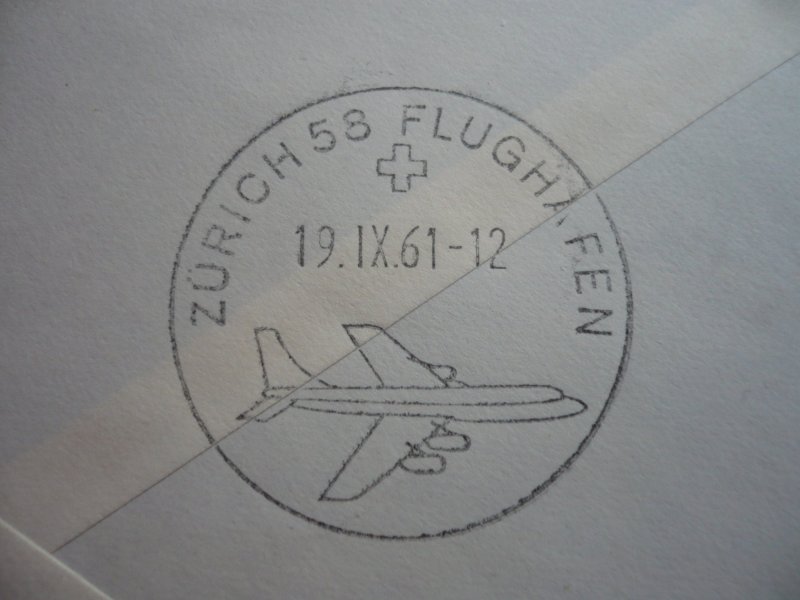 Europa 1961 - Luxembourg - Registered Air Mail Cover to Zurich