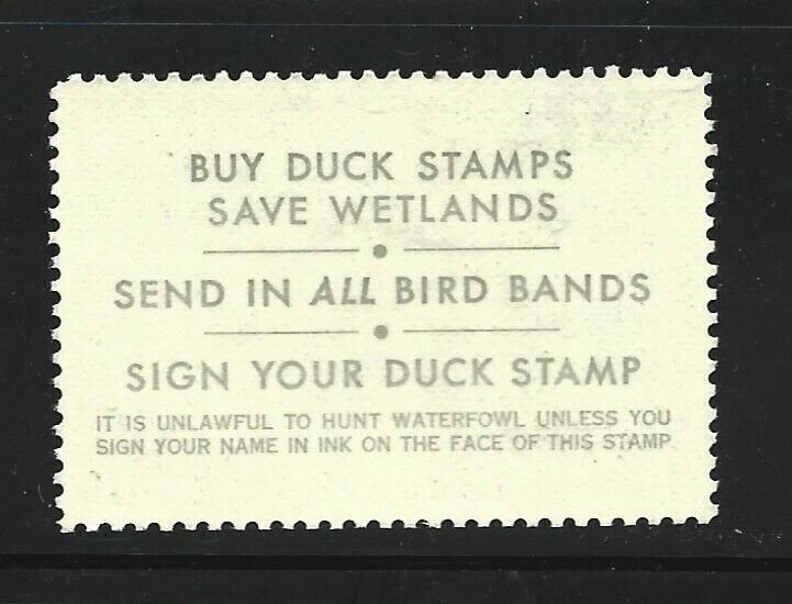 United States Scott RW47 1980 Duck Hunting Permit Stamp Mint NH