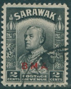 Malaysia Sarawak 1945 SG127 2c Sir Charles Vyner Brooke BMA ovpt FU