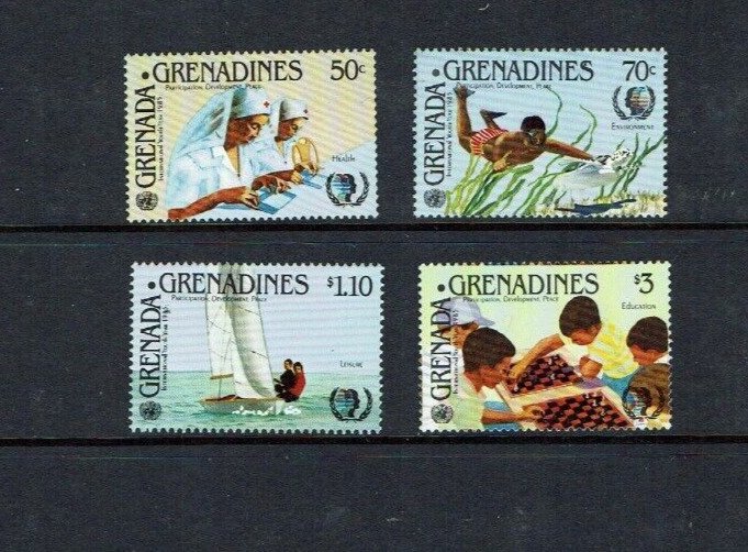Grenada Grenadines: 1985  75th Anniversary of Girl Guide Movement, MNH set
