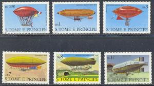 St. Thomas & Prince Scott # 561 - 566 MNH