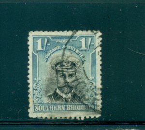 Southern Rhodesia - Sc# 10. 1924 GeoV 1SH Used. $14.00.