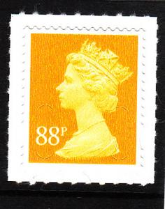 GB: 88p Machin with security features MA13 code MNH
