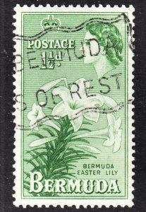 Bermuda Scott 145 VF used.  FREE...