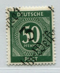 GERMANY SOVIET ZONE HOP BEZIRKSHANDSTEMPEL BEZIRK 3 I x I PERFECT MNH 047