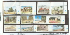 Nevis #123-134  Multiple