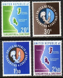 Tanzania Sc #1-4 MNH