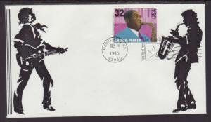 US Charlie Parker 1995 Unknown U/A FDC BIN