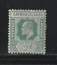 Cayman Islands 21 MH King Edward VII