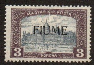 Fiume 18 Mint hinged