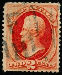 SC# 183 - (2c) - Jackson, vermillion, perf 12 - USED single.