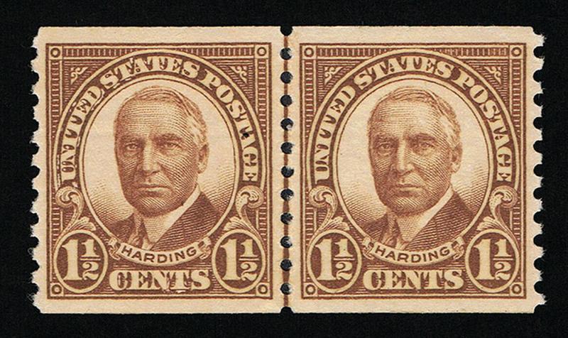 EXCEPTIONAL GENUINE SCOTT #686 LINE PAIR XF MINT PRISTINE OG NH PSE GRADED CERT