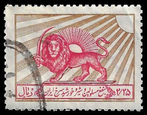 Iran #RA11 Used; 2r Red Cross Lion with Sun Emblem (1978)