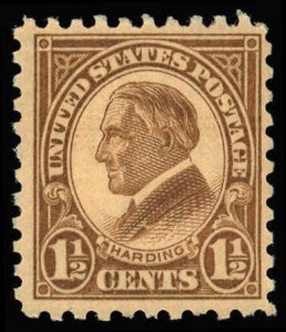 US Sc 633 MNH - 1927 1½¢ - Harding