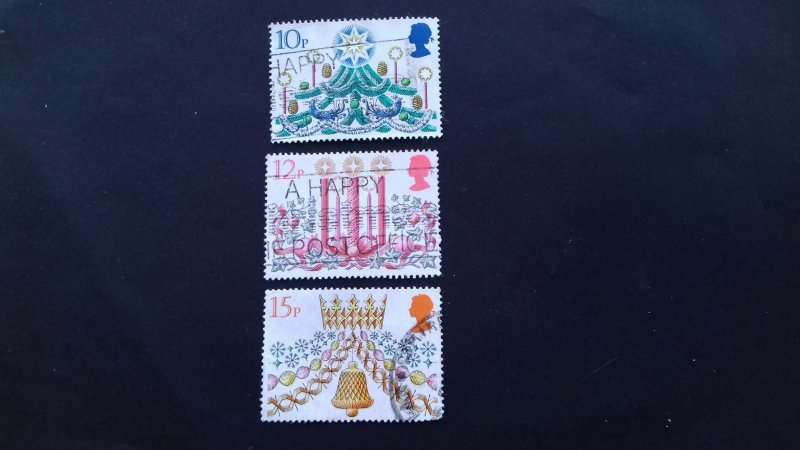 Great Britain 1980 Christmas Stamps Used