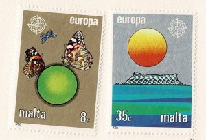 Malta #677-8 MNH cpl Europa