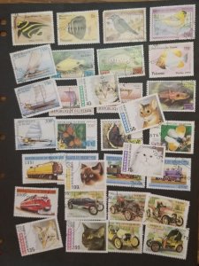 BENIN Used CTO Stamp Lot Collection T3602