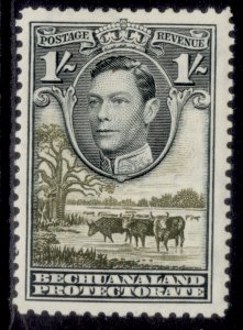 BECHUANALAND PROTECTORATE GVI SG125a, 1s grey-black & olive-grn M MINT. Cat £28.