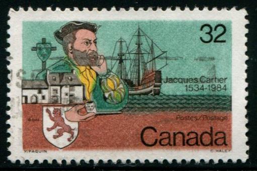 1011 Canada 32c Jacques Cartier, used