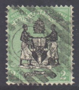 Nyasaland Central Africa Scott 22 - SG22, 1895 Arms 2d used