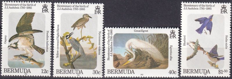 Bermuda #465-8 MNH   CV $14.00 (Z4723)