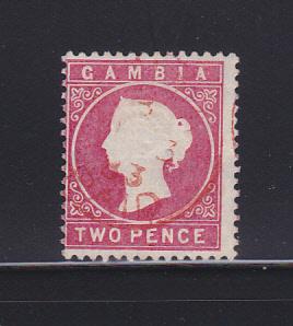 Gambia 7 U Queen Victoria