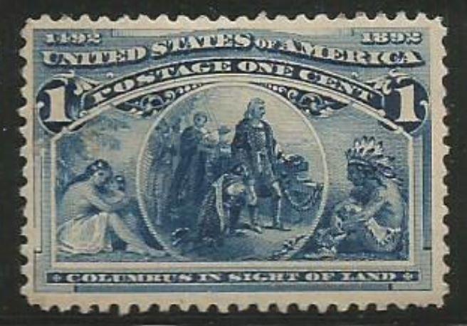 U.S. Scott #230 Columbian Stamp - Mint Single