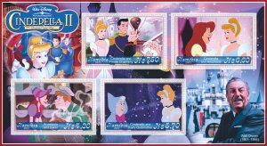 Stamps. Cartoons. Disney.   2021 year 1+1 sheets perforated MNH**