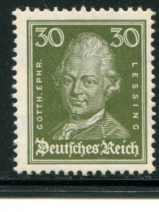 Germany #359  Lessing Mint VF NH