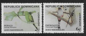 DOMINICAN REPUBLIC SC# 820-21 FVF/MLH 1979