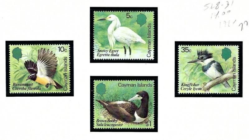 Cayman Is 528-317 MNH 1984 Birds