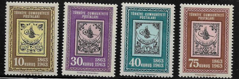 TURKEY, 1560-1563, MNH, STAMP OF 1863