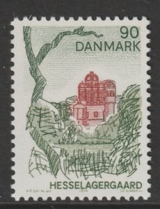 1974 Denmark - Sc 556 - MNH VF - 1 single - Hesselagergaard