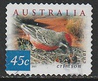 2001 Australia - Sc 1994 - used VF - 1 single - Crimson chat