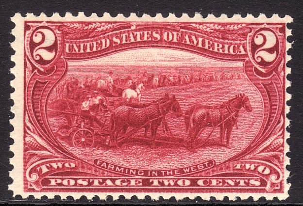 1898 U.S Trans-Mississippi Exposition 2¢ issue MNH Sc# 286 CV $65.00