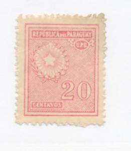 Paraguay 1927 Scott 279 MH - 20c, National emblem