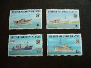 Stamps - Solomon Islands - Scott# 285-288 - Mint Never Hinged Set of 4 Stamps
