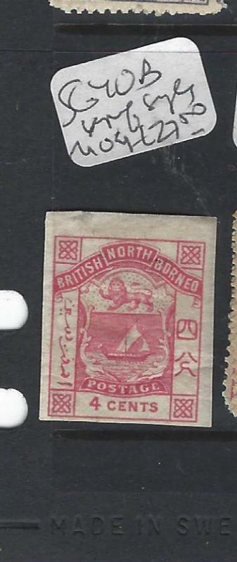 NORTH BORNEO (P2501B)   4C P&R  SG 36C40B     IMPERF SINGLE   MOG