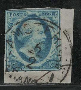 Netherlands Scott # 1b, used, opp