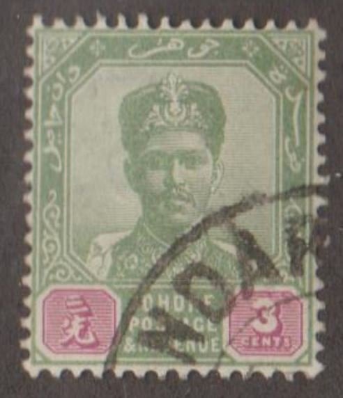 Malaya - Johore Scott #39 Stamp - Used Single